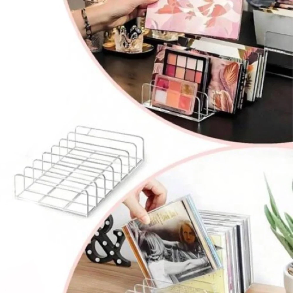 Set of 2 Clear Acrylic Organizer for Home Storage